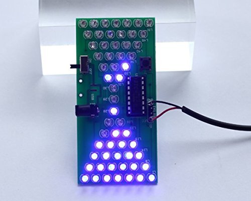 3 PCS DIY Soldering Practice Kit - Icstation Electronic Hourglass Assembly Kit with LED Flashing Lights for STEM Learning, Science Projects & Home Experiments | Perfect for Students, Hobbyists & Electronics Enthusiasts