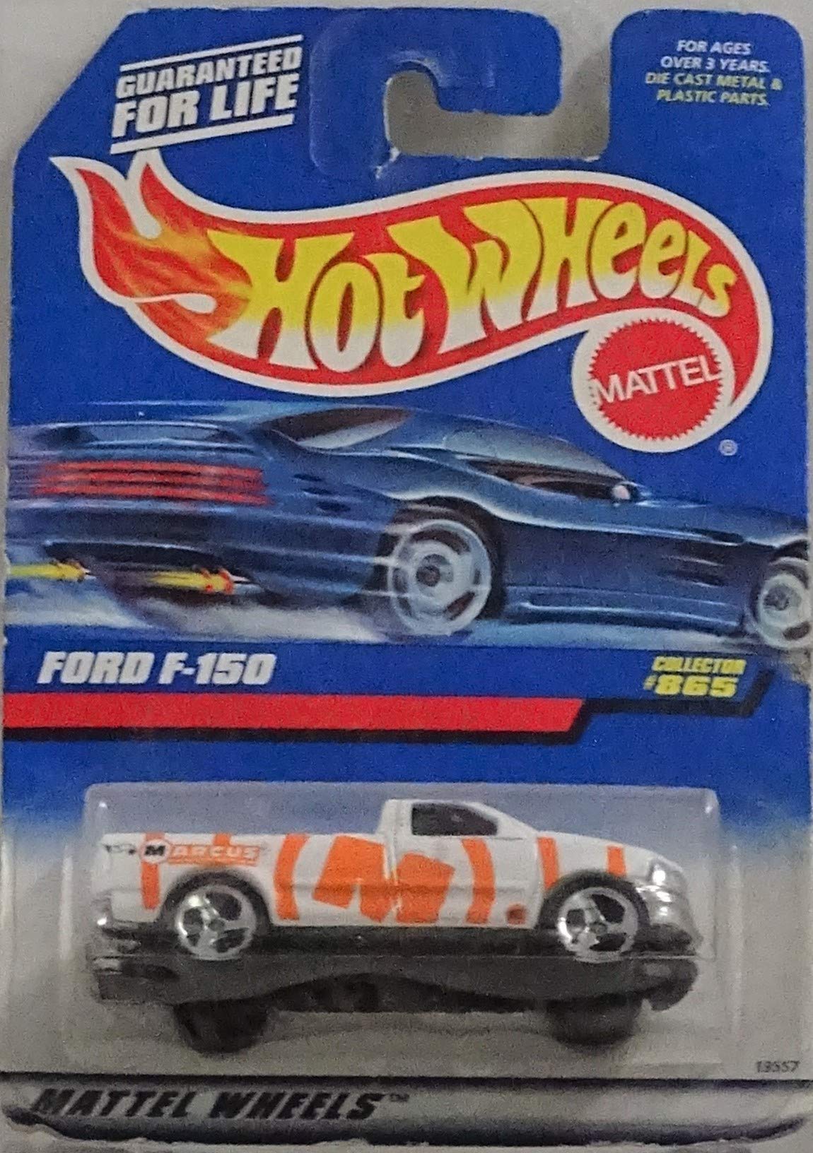 Hot Wheels 1995 Ford F-150 1:64 Scale Die-Cast Model Car - Collectible Toy Vehicle for Kids & Adults, Perfect for Play, Display & Racing Scenes