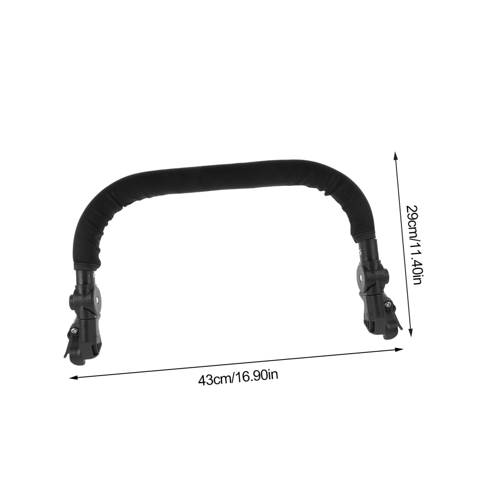 Housoutil Baby Playpen - 4-Piece Stroller Accessories Set, Replacement Stroller Bumper & Handle Extender for Toddlers & Infants | Perfect for Home, Park & Travel Use
