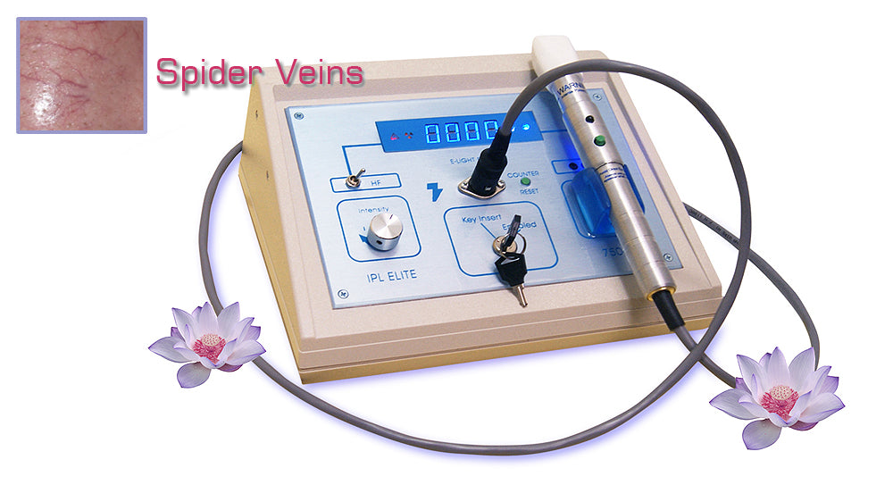 IPL750LS VSC Vascular Vein & Rosacea Treatment Machine - Professional Salon System for Skin Rejuvenation | Perfect for Facial Redness, Spider Veins & Rosacea Therapy