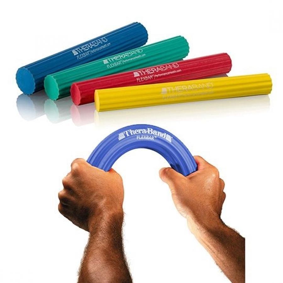 TheraBand Flexbar Hand Exerciser for Grip Strength & Rehabilitation - Improve Hand Therapy, Tennis Elbow & Carpal Tunnel Relief - Perfect for Physical Therapy & Home Workouts