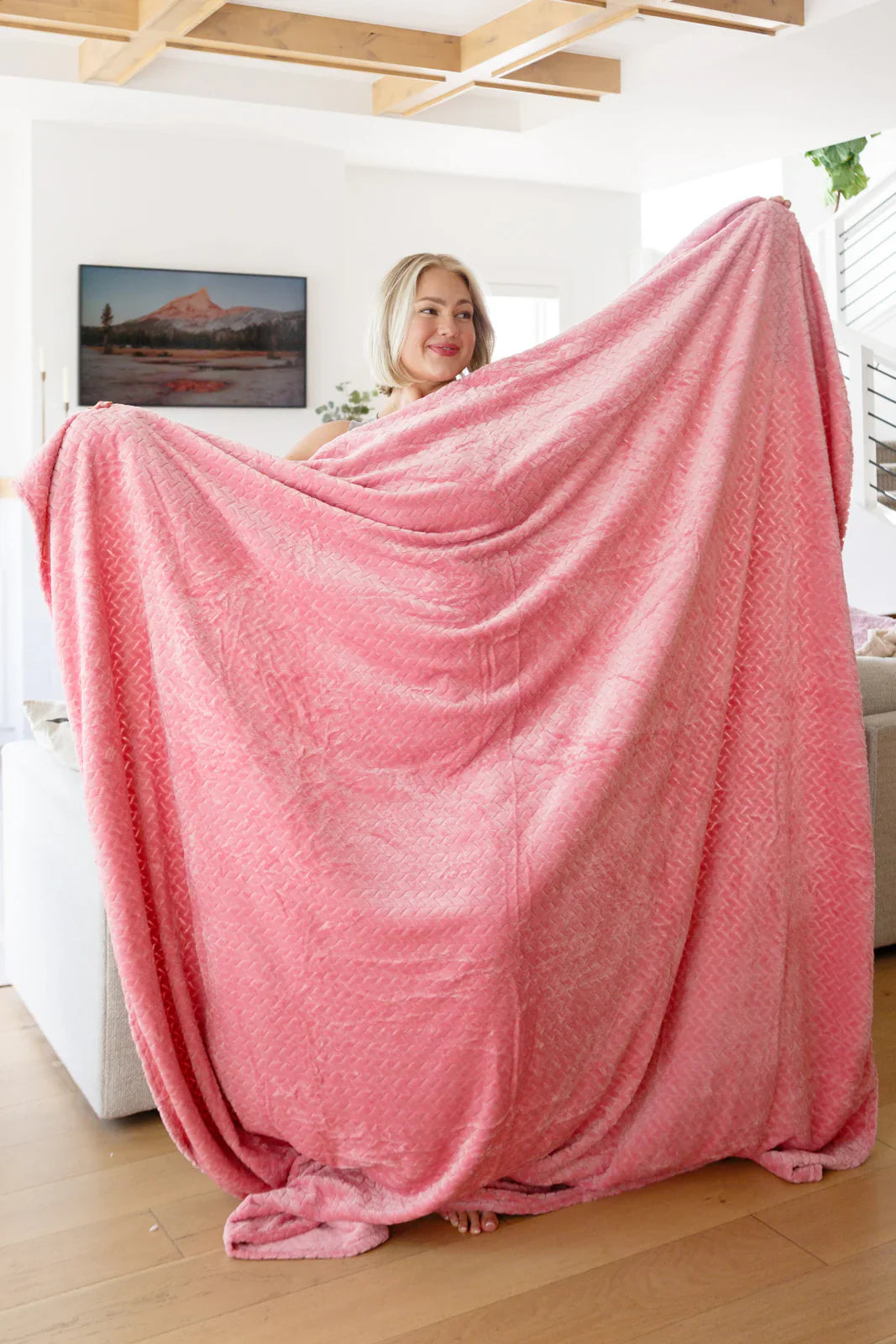 PREORDER: Emerson Soft Fleece Blanket - Family Cuddle Size (50