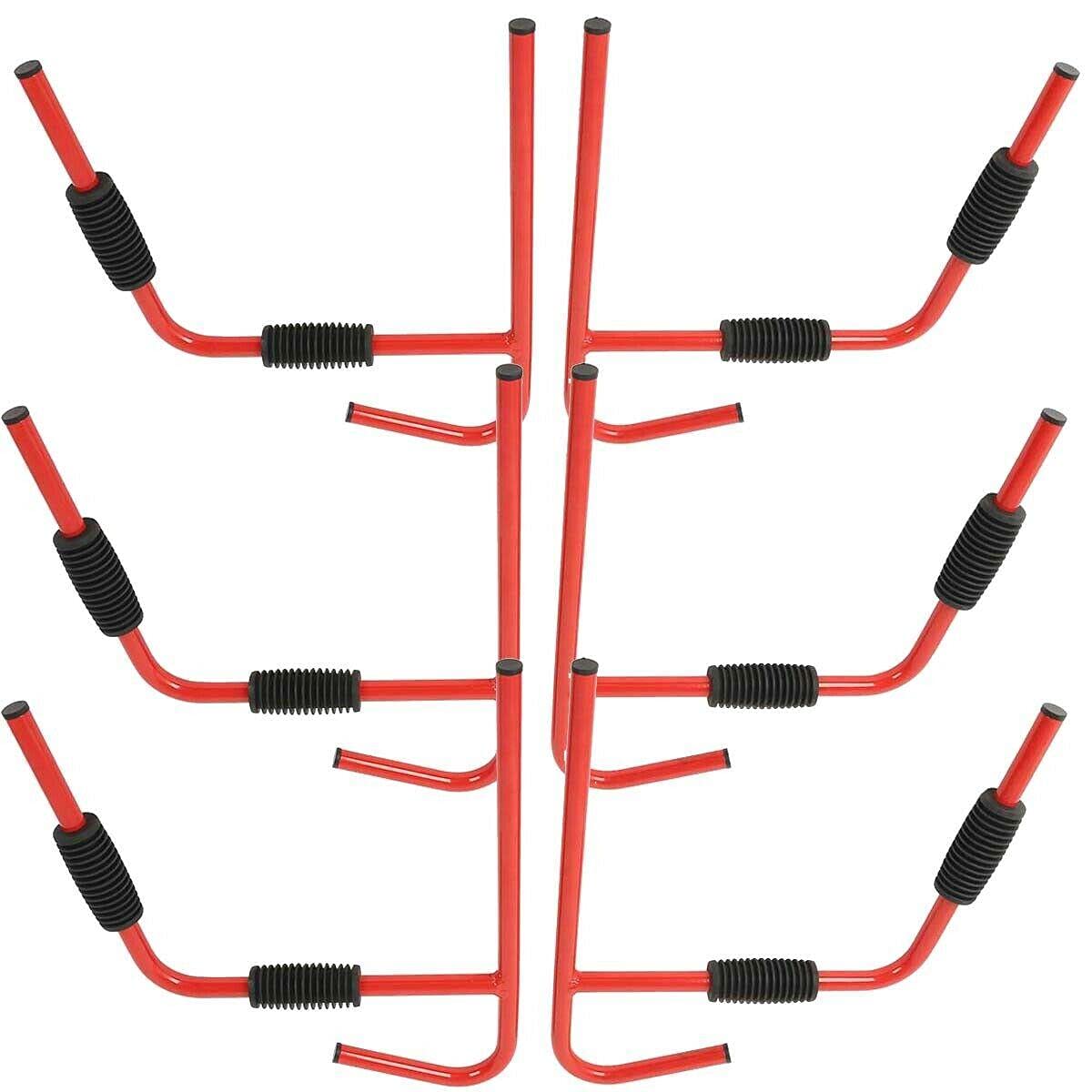 **4-Pair Kayak Rack Wall Mount - Heavy Duty Folding Kayak Storage System for Surfboard, Canoe & Paddleboard - Space-Saving Garage/Wall Mount Holder for Kayak, SUP & Watercraft Storage**    *(Perfect for garages, sheds, or outdoor spaces – keeps kayaks, canoes & boards organized & protected!)*