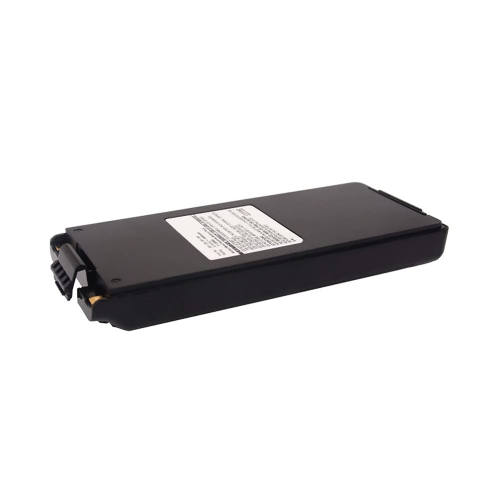 Synergy Digital 2-Way Radio Battery for Icom IC-F31GS - 1800mAh Ni-MH 9.6V High Capacity Replacement (BP-195 Compatible) - Perfect for Security, Construction & Outdoor Communication