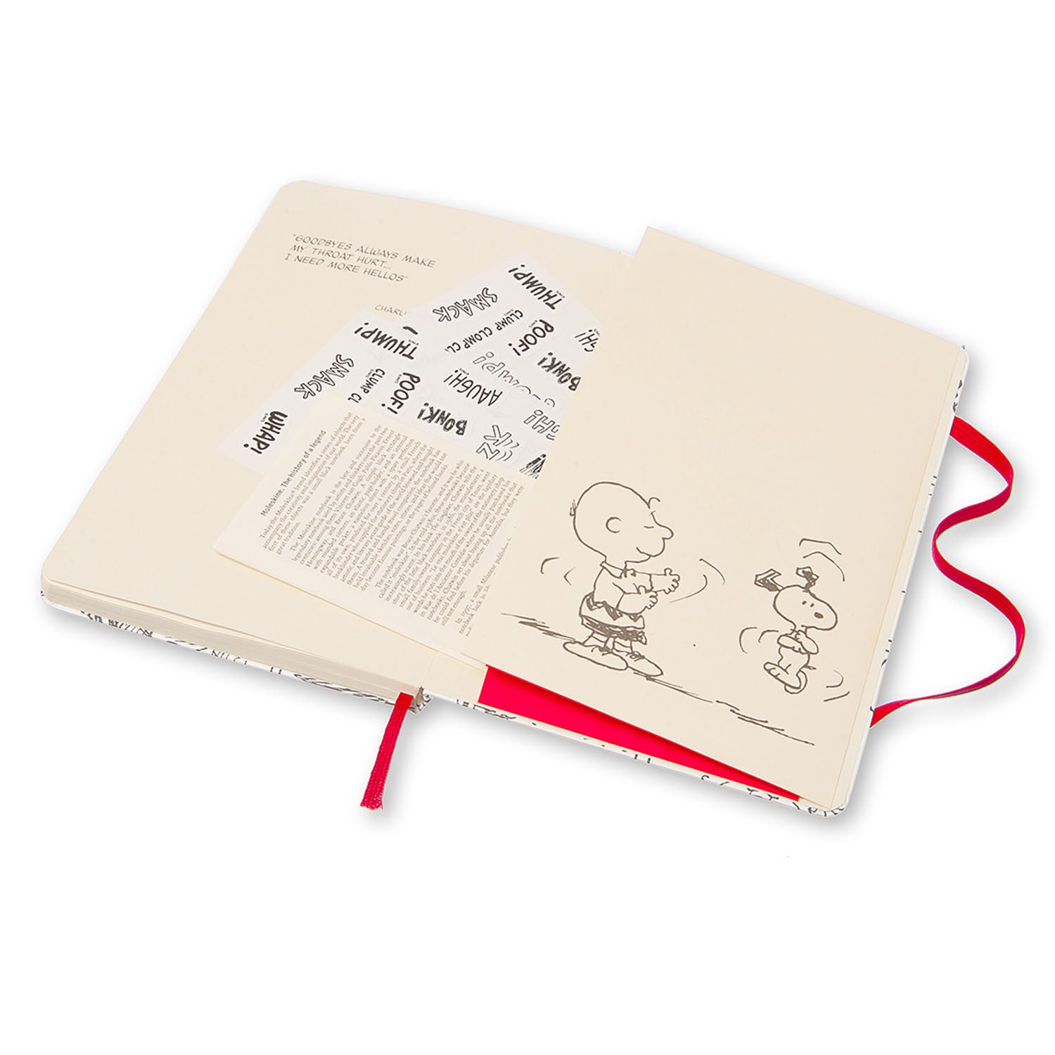 Moleskine Limited Edition Peanuts Notebook - 15 Ruled Pages for Journaling, Sketching & Note-Taking | Perfect Gift for Snoopy Fans & Creative Professionals