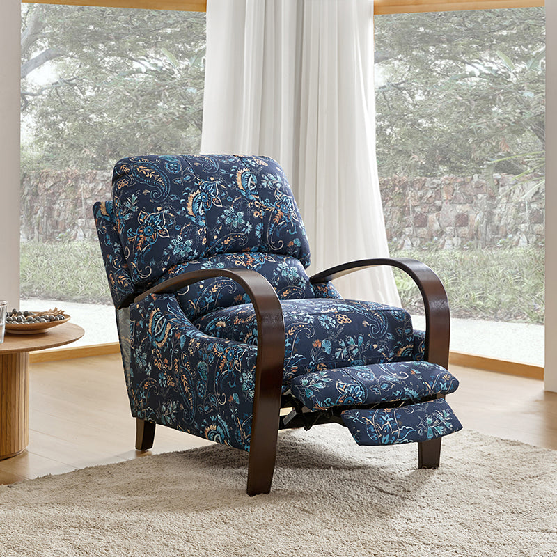 Premium Diana Manual Recliner Chair - Solid Wood Frame with Plush Upholstery for Ultimate Comfort | Perfect for Living Room, Bedroom & Home Theater Relaxation