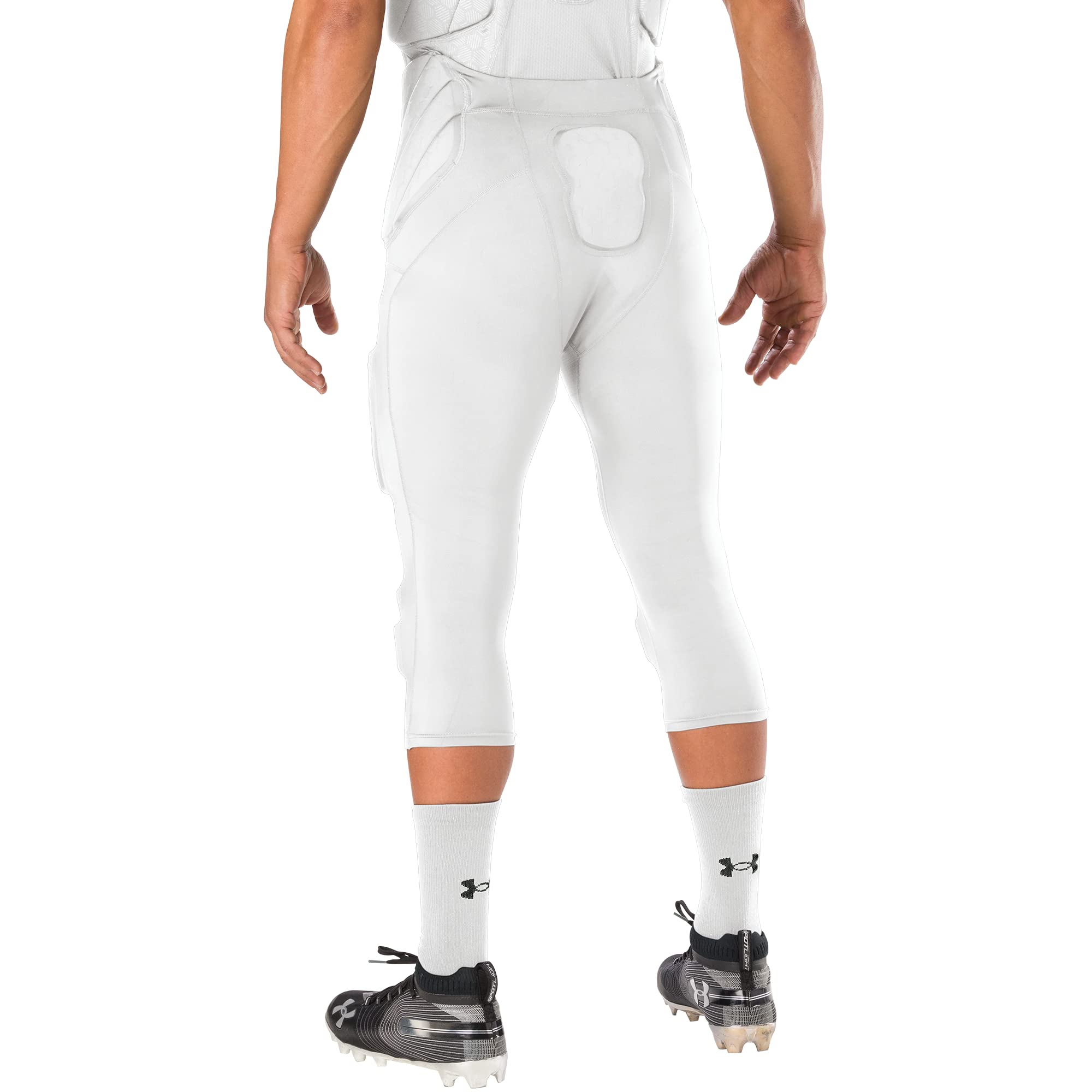 Under Armour Integrated Football Pants - Men's Compression Base Layer with Moisture-Wicking Technology for Training & Games | Perfect for Football, Soccer, and Outdoor Sports