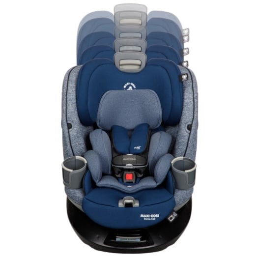 Maxi Cosi Emme 360 All-in-One Convertible Car Seat for Infants & Toddlers - 5-120 lbs - Easy Installation & 360° Rotation - Perfect for Travel & Everyday Use