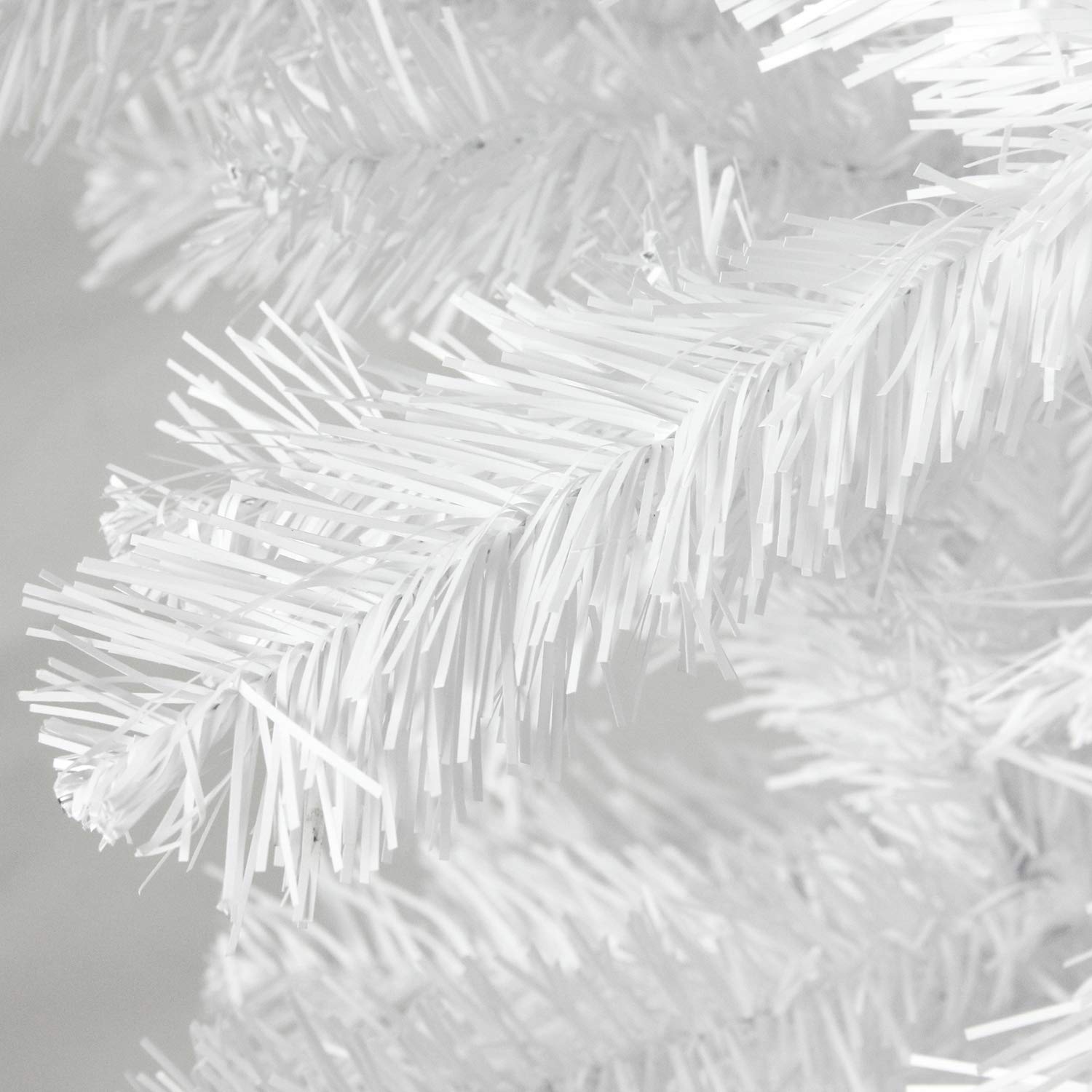 5.5 ft White Upside Down Spruce Artificial Christmas Tree - Unlit Medium Size 38