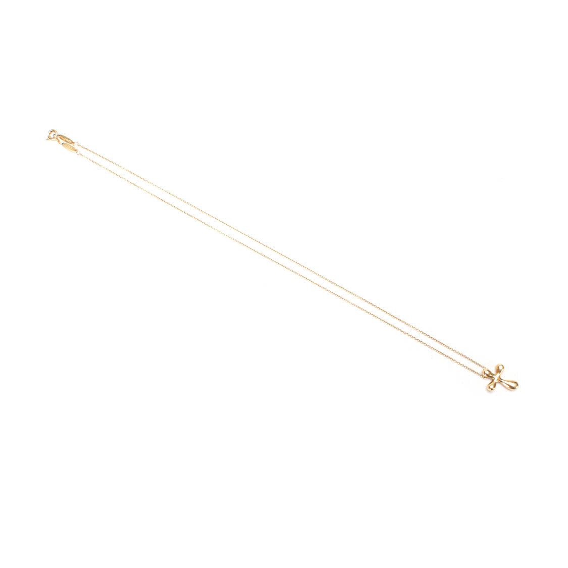 18K Gold Cross Pendant Necklace for Women - Elegant Religious Jewelry Gift for Baptism, First Communion & Everyday Wear