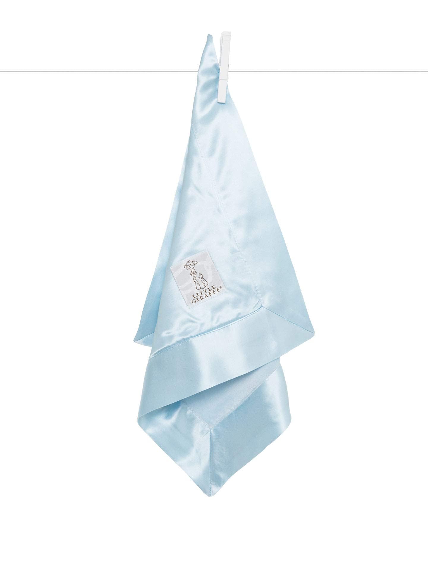 Little Giraffe Baby Blanket - Ultra Soft Velvet Blanket with Satin Trim for Newborns - 17