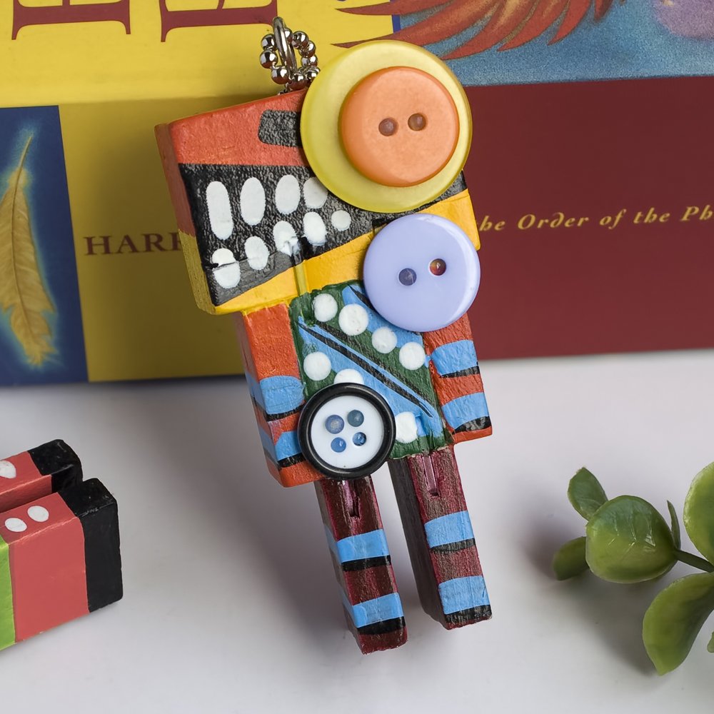 Rational Robot-D - Cute Phone Charm Strap, Camera Strap & Handbag Accessory for Women | Perfect for Smartphones, DSLR Cameras & Fashion Bags