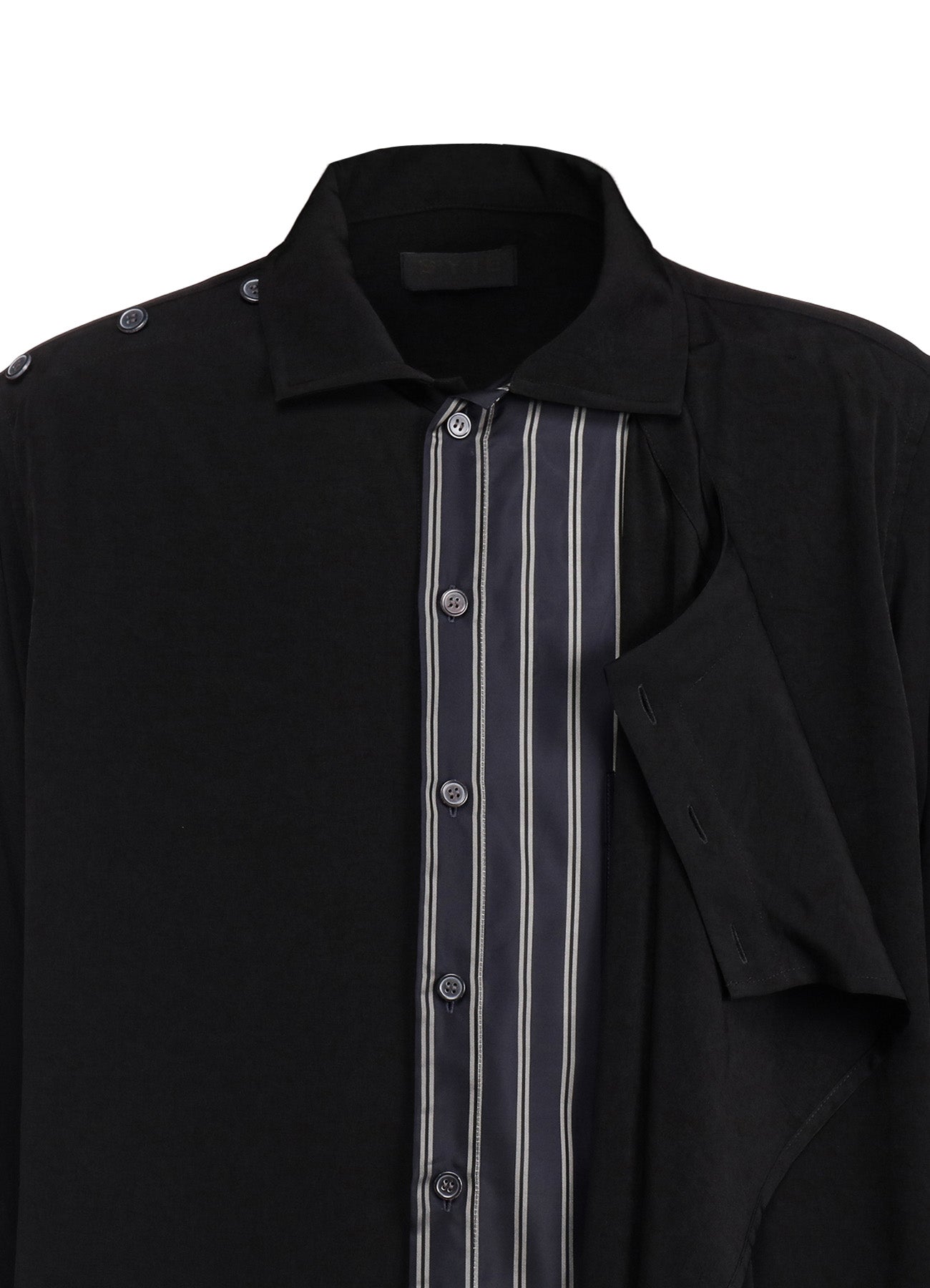Elegant Crepe de Chine Front Layer Shirt for Women - Lightweight & Flowy Blouse for Casual Wear, Office & Special Occasions