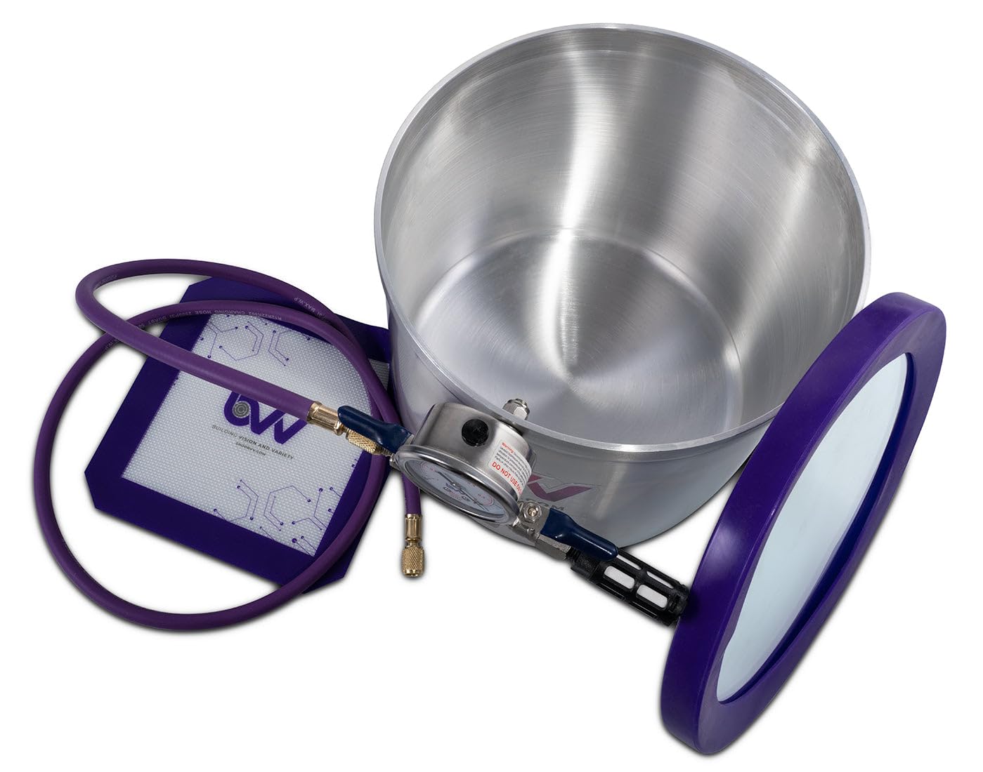 5 Gallon Aluminum Vacuum Chamber for Resin Casting & Degassing