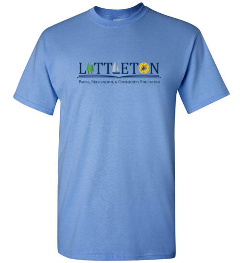 Littleton Park & Rec Short Sleeve T-Shirt for Men & Women - Comfortable Cotton Casual Tee for Outdoor Activities, Sports & Everyday Wear