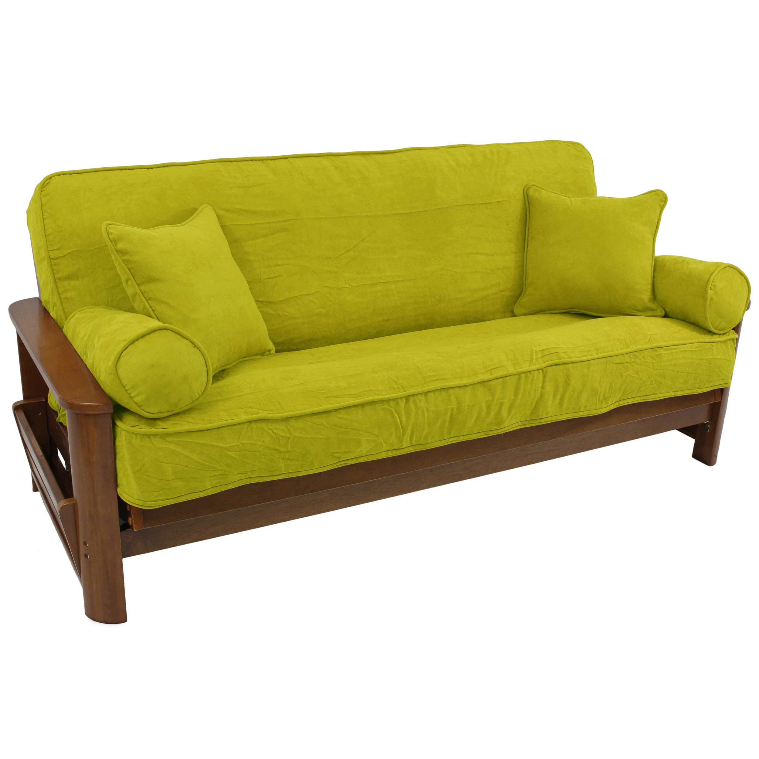 Blazing Needles Microsuede Futon Cover Set - Full Size (8