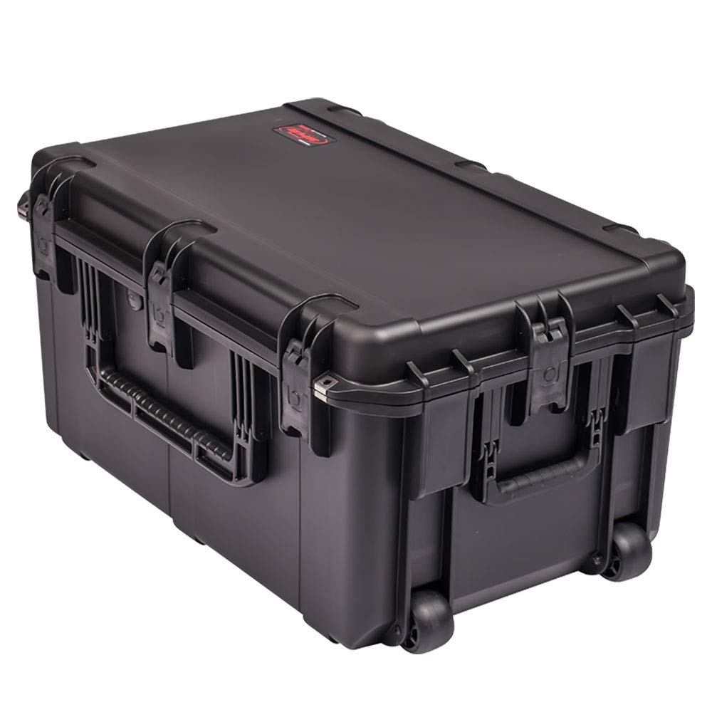 SKB Cases 3i 2918 14BE iSeries Waterproof Military Utility Case with Wheels - Submersible, UV Protected, 24 lbs, Black - Ideal for Hunting, Outdoor Adventures & Equipment Storage