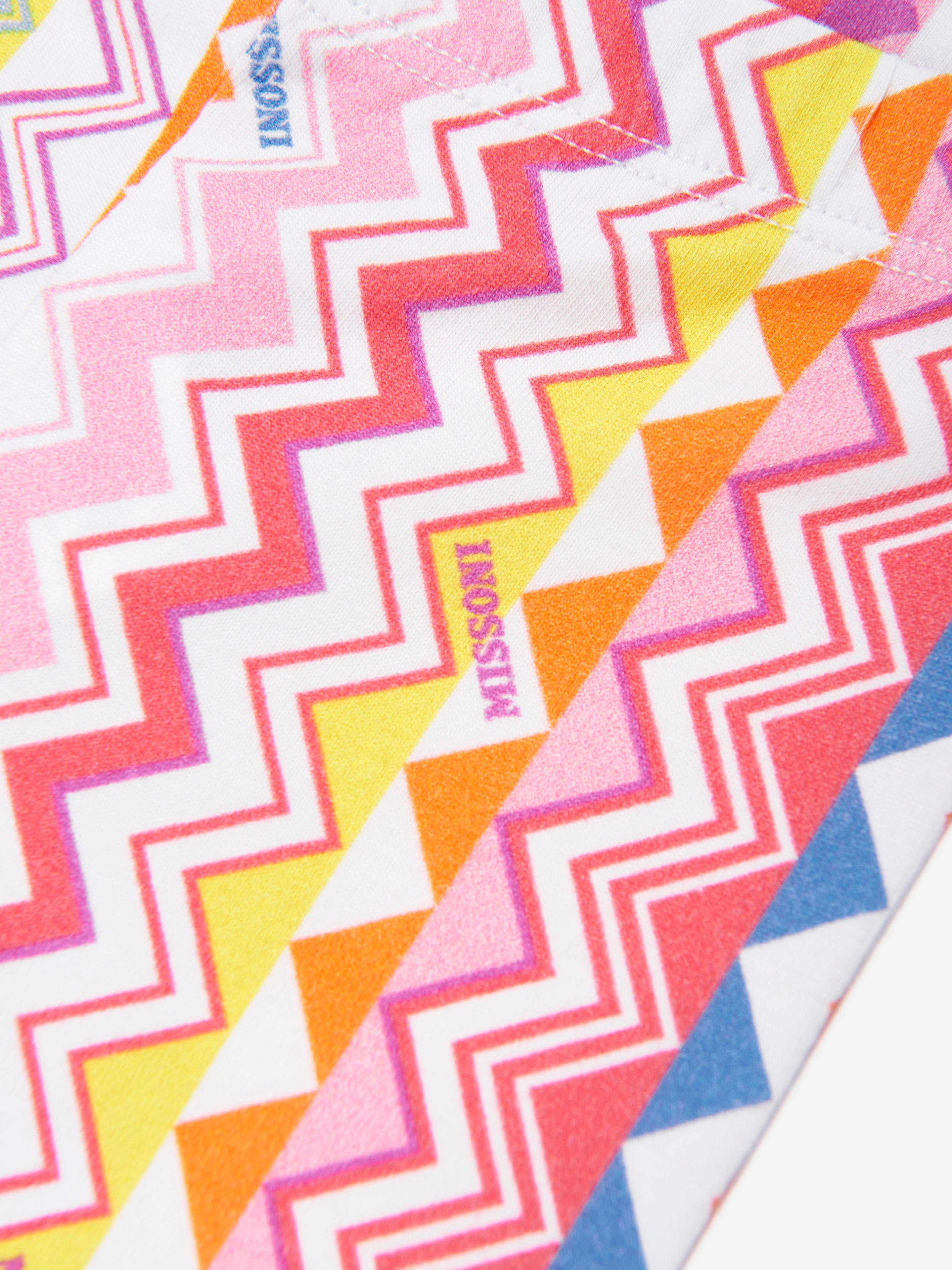 Colorful Zigzag Pattern Baby Girls Leggings - Soft Stretchy Comfort for Playtime, Daycare & Toddler Activities