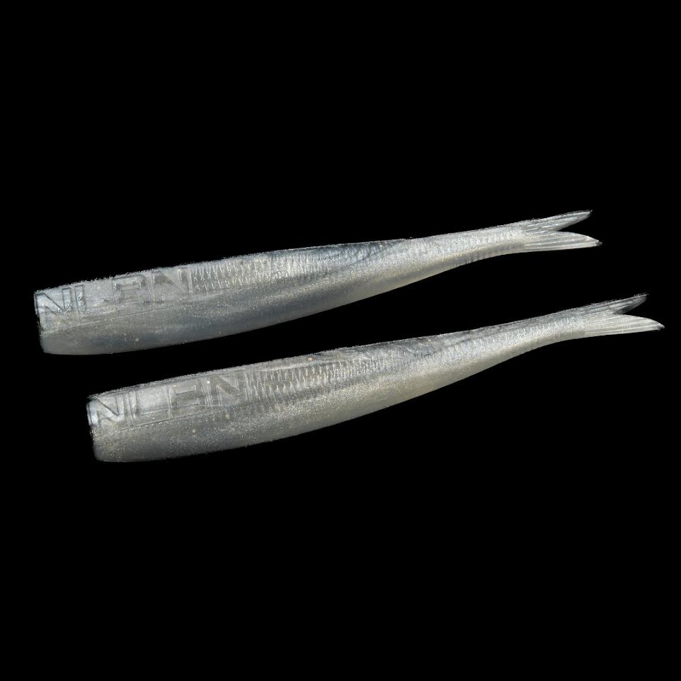 NLBN No Live Bait Needed 8 Straight Tail Fishing Lures - Saltwater & Freshwater Artificial Baits for Bass, Trout & Striped Fish | Perfect for Surf Casting & Kayak Fishing