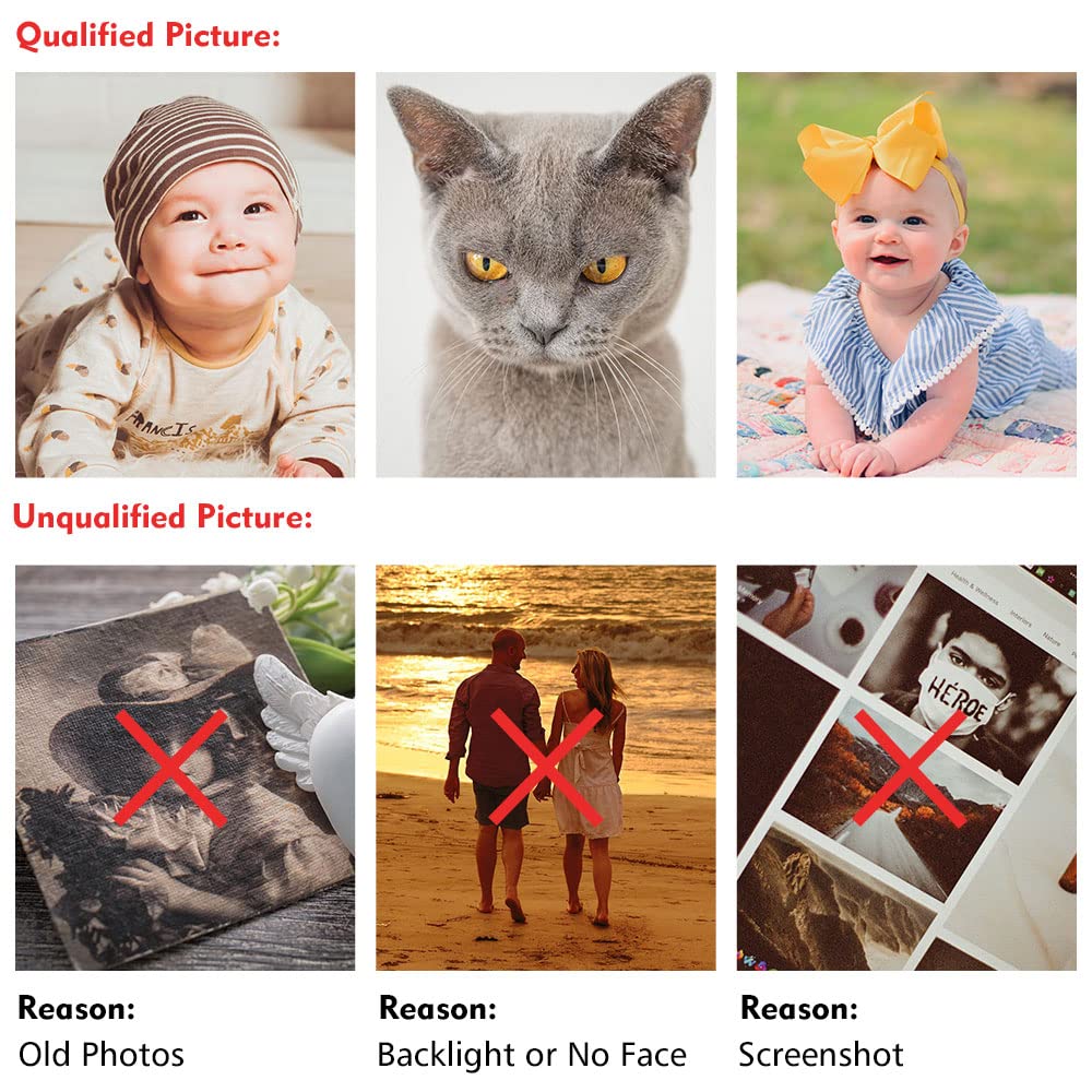 Custom Photo Printed Novelty Face Socks for Men & Women - Personalized Gift Socks with Your Picture - Dark Green Medium Size - Perfect for Birthdays, Anniversaries & Unique Gifts