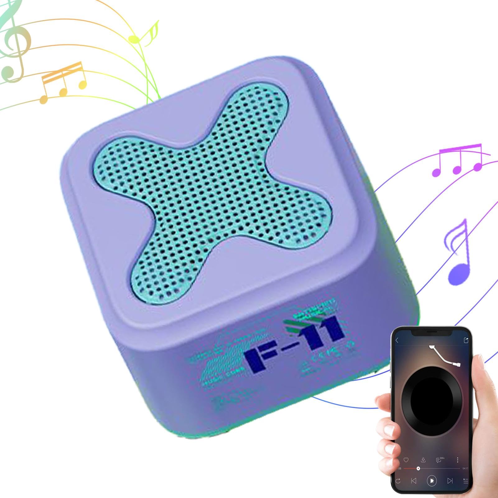 Portable Wireless Bluetooth Speaker with Subwoofer - High Volume Travel Speaker for Car, Outdoor, Beach, Camping | Perfect for Parties, Hiking & Home Use