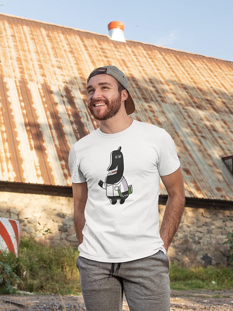 Black Monster Business Man T-Shirt for Men - Stylish & Comfortable Casual Wear for Office, Outings & Everyday Use