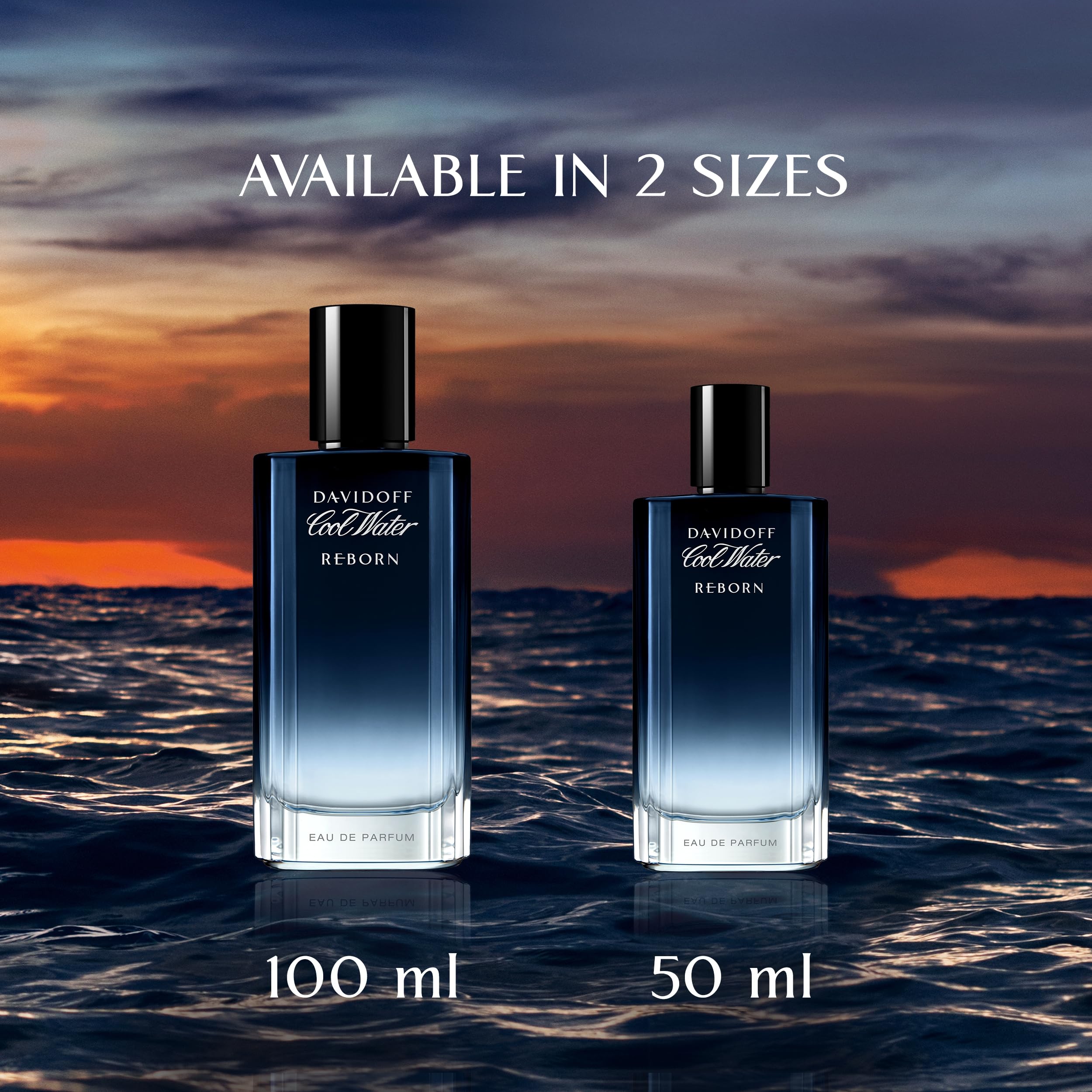 Davidoff Cool Water Reborn Eau de Parfum for Men | Long Lasting Fougère Cologne with Galbanum, Cedarwood & Vetiver Notes | Perfect for Daily Wear, Office & Special Occasions