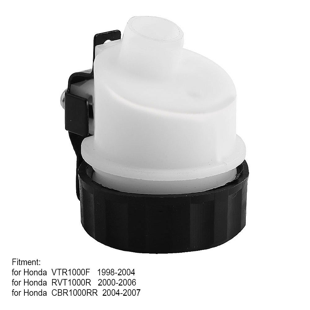Motorcycle Clutch Master Cylinder Reservoir - Compatible with Honda VTR1000F (1998-2004) & CBR1000RR (2004-2007) - Durable Oil Fluid Bottle for Motorcycles & Scooters - Perfect for Off-Road, Racing & Daily Commuting