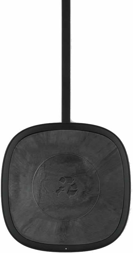 Nimble Apollo 15W Qi Fast Wireless Charging Pad with 20W Power Adapter - Compatible with iPhone 15/14/13/12, Samsung Galaxy S23/S22/S21, AirPods - Fast Wireless Charger for Home, Office, Nightstand, Car (Black)