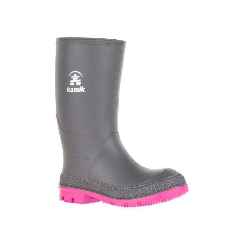 KAMIK STOMP Rain Boots for Kids - Waterproof Winter Snow Boots for Boys & Girls - Outdoor Play, Puddle Jumping & Farm Activities
