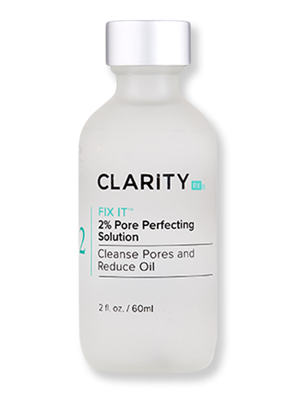 ClarityRx Fix It 2% Pore Perfecting Solution - Oil Control & Pore Minimizer for Oily & Acne-Prone Skin | Daily Skincare Routine for Clear Complexion