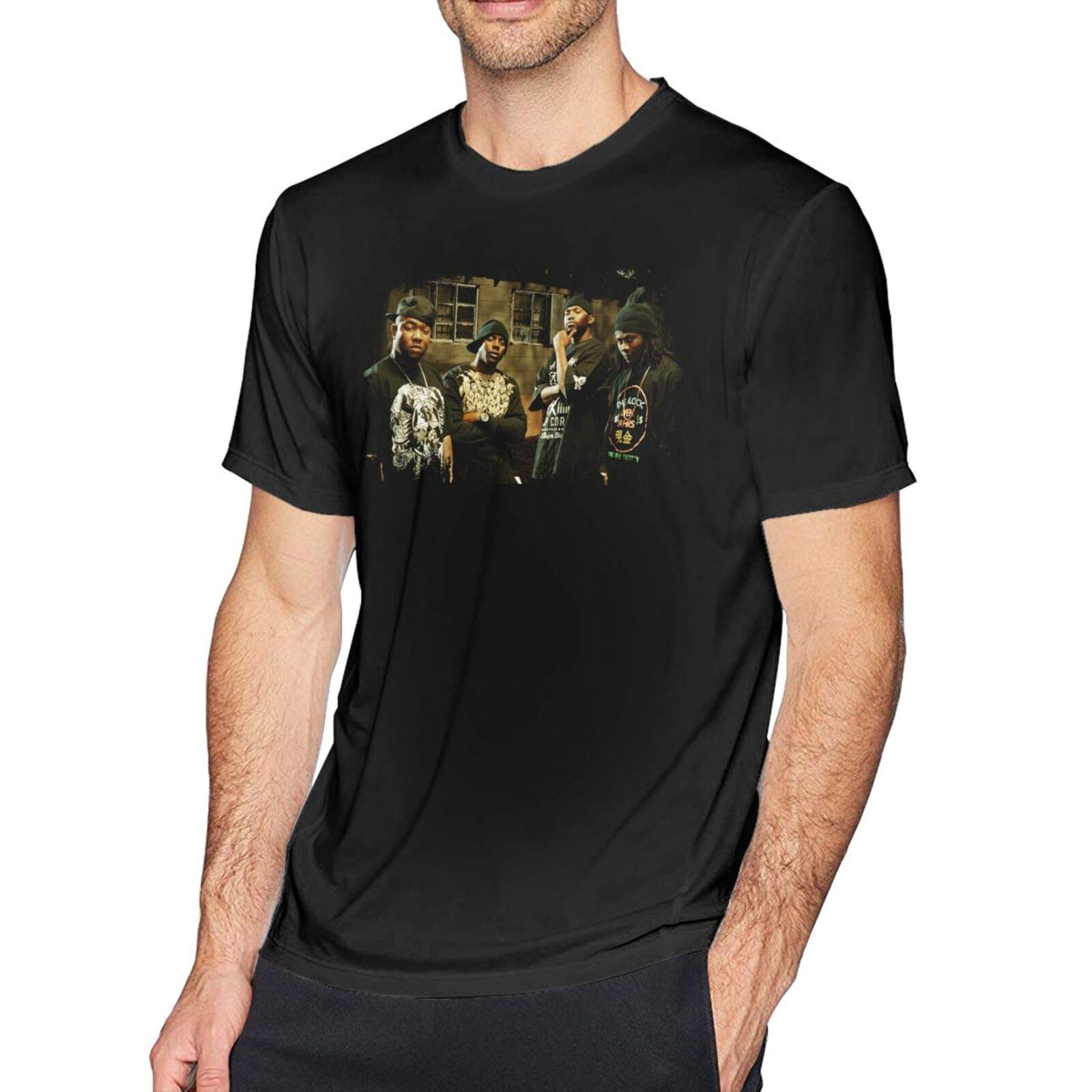 Funny 3D Printed Boyz N DAA Hood Band Graphic T-Shirt for Men - Lightweight Short Sleeve Crewneck Tee (XL) - Perfect for Casual Wear, Street Style & Hip Hop Fans