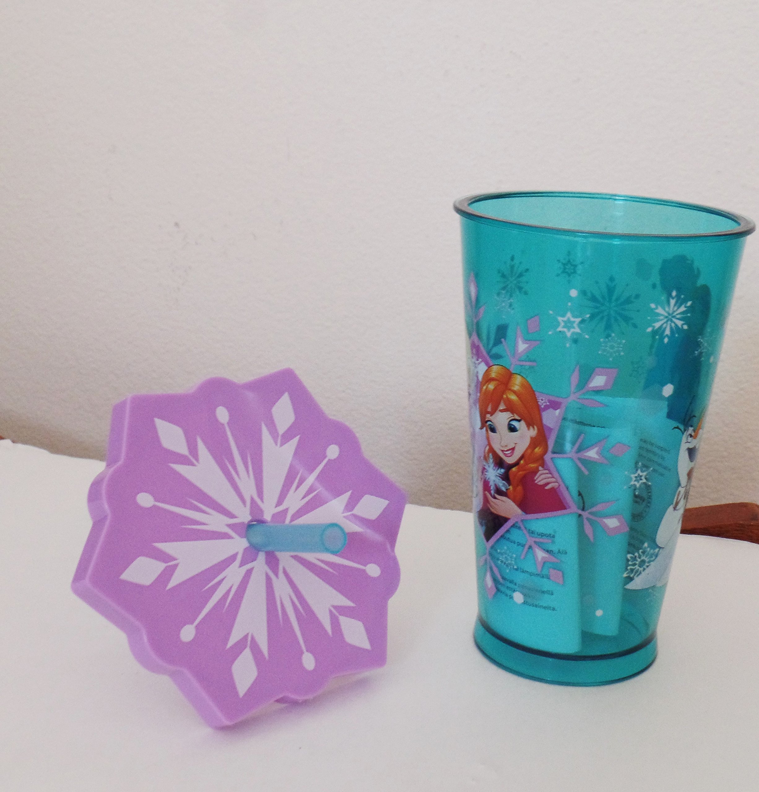 Disney Frozen Anna Elsa Olaf Stainless Steel Tumbler with Lid and Straw - 20oz Insulated Cup for Kids, Hot & Cold Drinks - Perfect for School, Travel, and Birthday Gifts