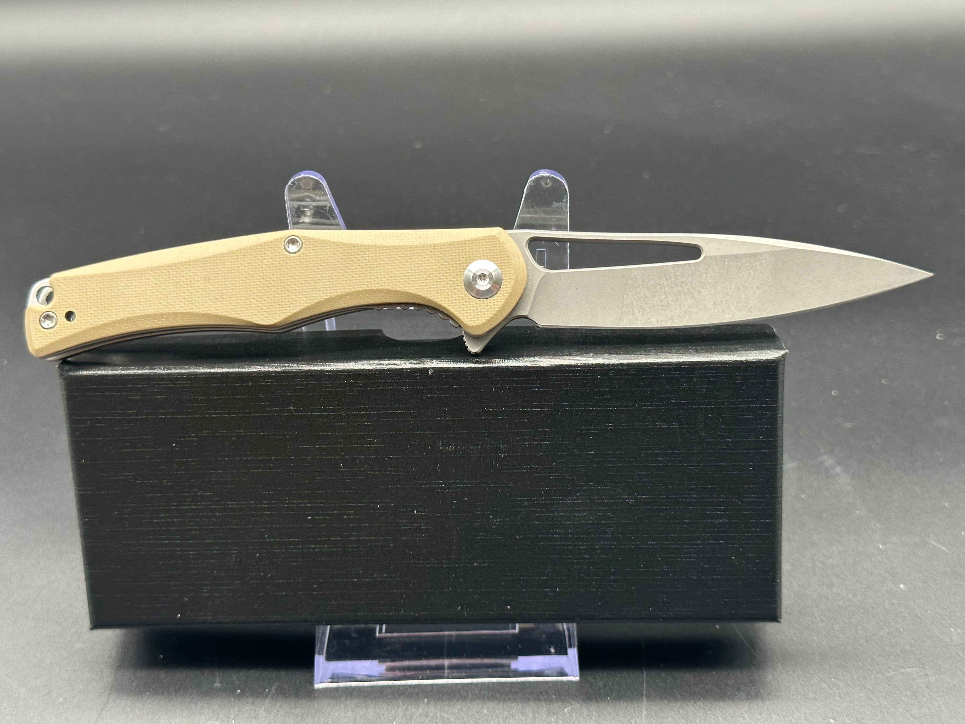 SENCUT Citius SA01B Liner Lock Folding Pocket Knife - EDC Everyday Carry, Outdoor Camping, Hiking & Survival Gear