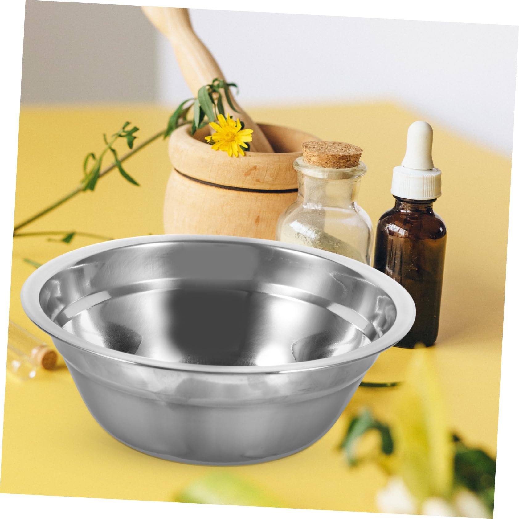 Minkissy 6-Piece Mask Mixing Bowl Set - Stainless Steel Bowls for Facial, Beauty & Salon Accessories - Perfect for DIY Skincare, Spa Treatments & Professional Makeup Application