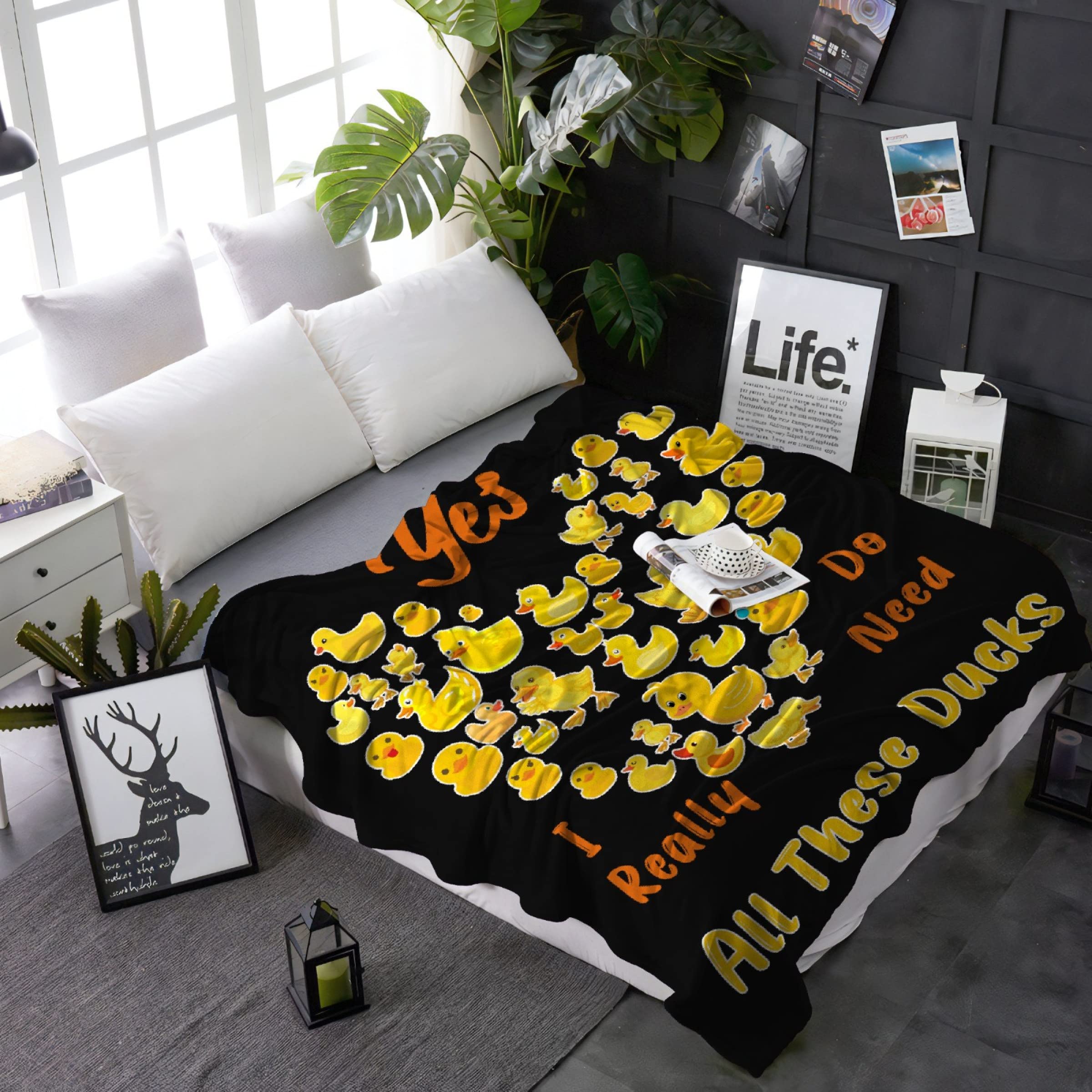 Lightweight Flannel Throw Blanket - XL 90x120in Soft Cozy Blanket for Couch, Bed & Travel | Perfect Gift for Loved Ones | Home Decor, Camping & Movie Nights