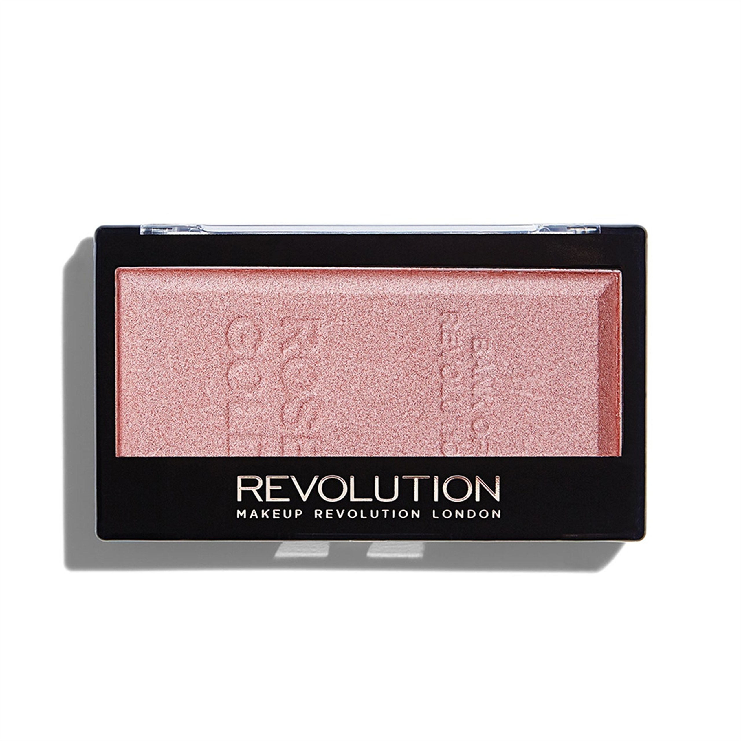 Makeup Revolution Rose Gold Ingot Highlighter - Shimmering Face Highlighter for Cheekbones & Contour | Vegan & Cruelty-Free Makeup for Glowing Skin | Perfect for Parties, Photos & Everyday Wear