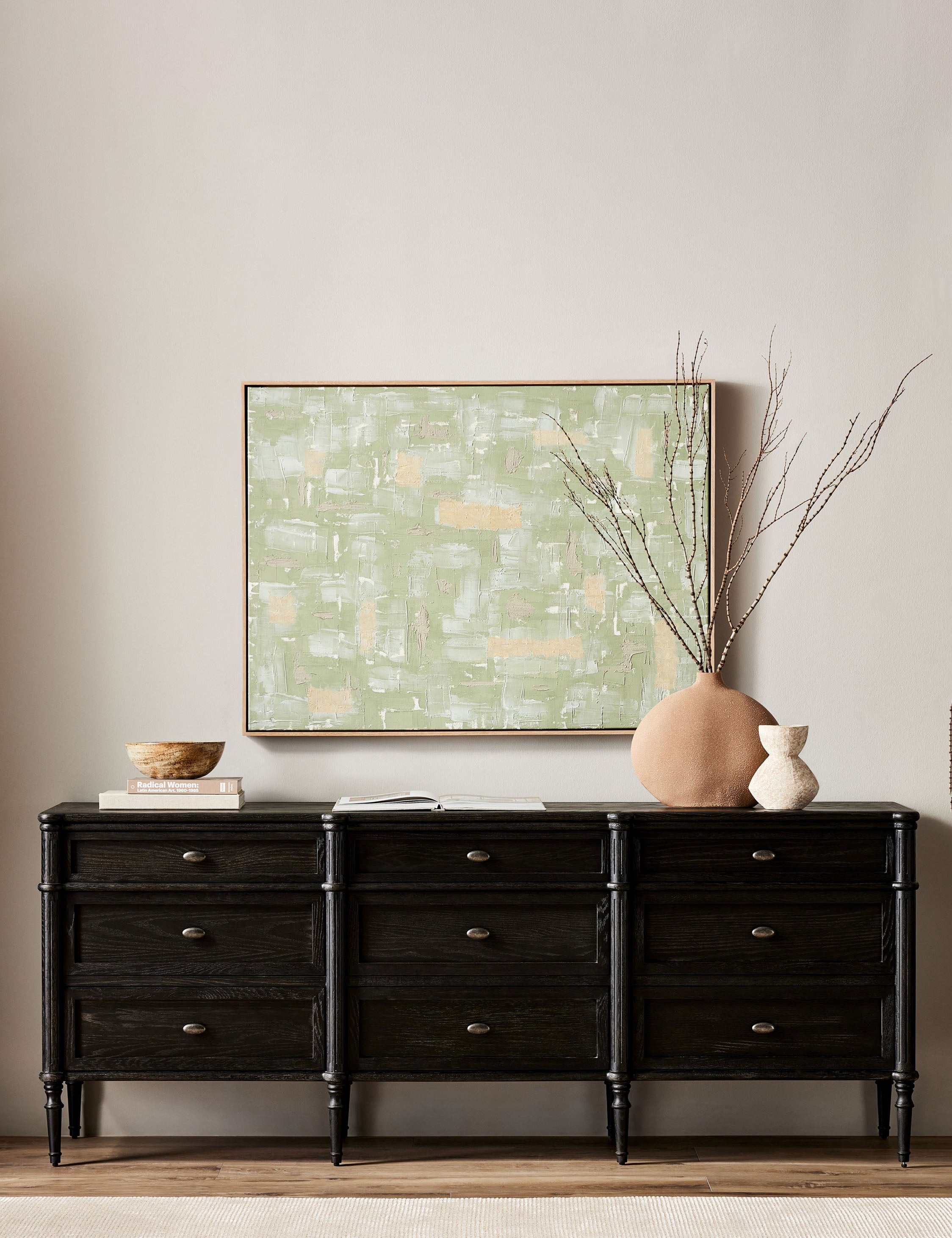 Delancey 9 Drawer Dresser - Solid Wood Bedroom Chest of Drawers for Storage & Organization | Perfect for Master Bedroom, Guest Room, or Dorm Decor