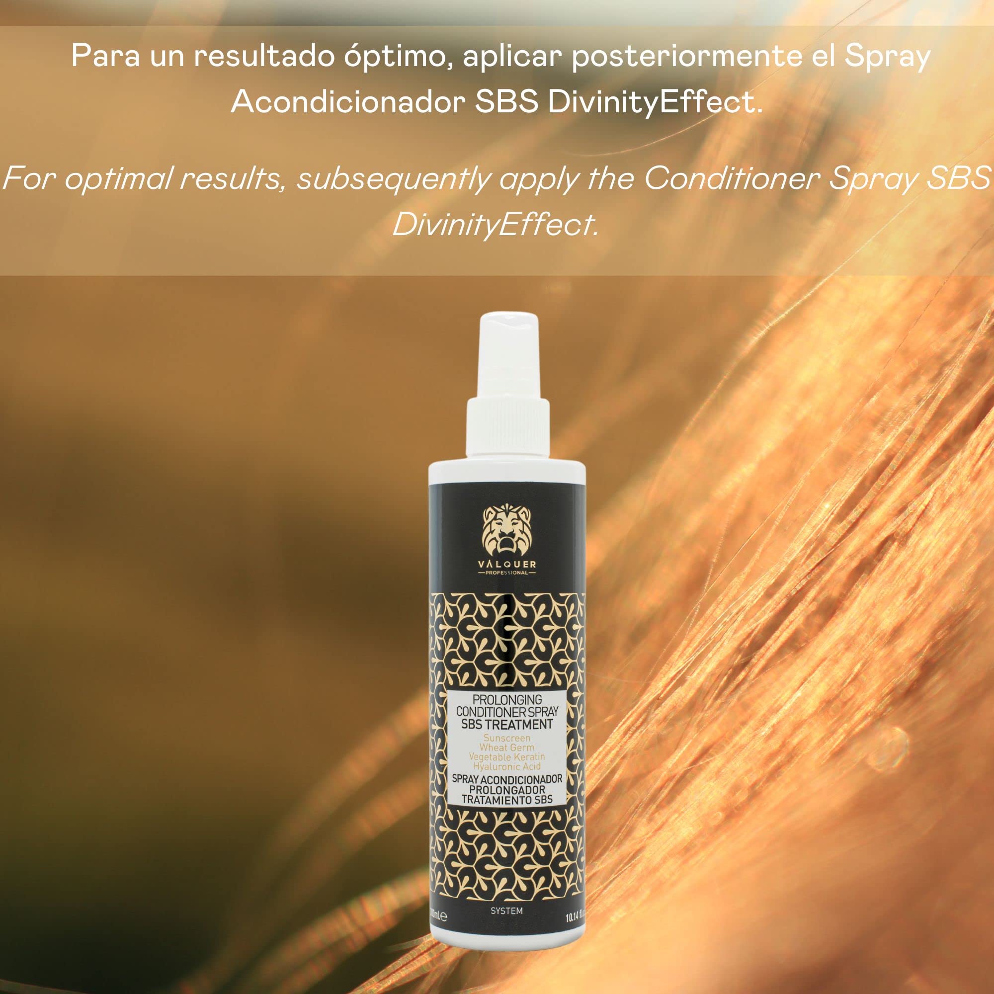 Valquer Professional Prolonging Shampoo with SBS Treatment for Hair Health - 300ml | Strengthens & Protects Hair | Ideal for Daily Use & Hair Care Routine
