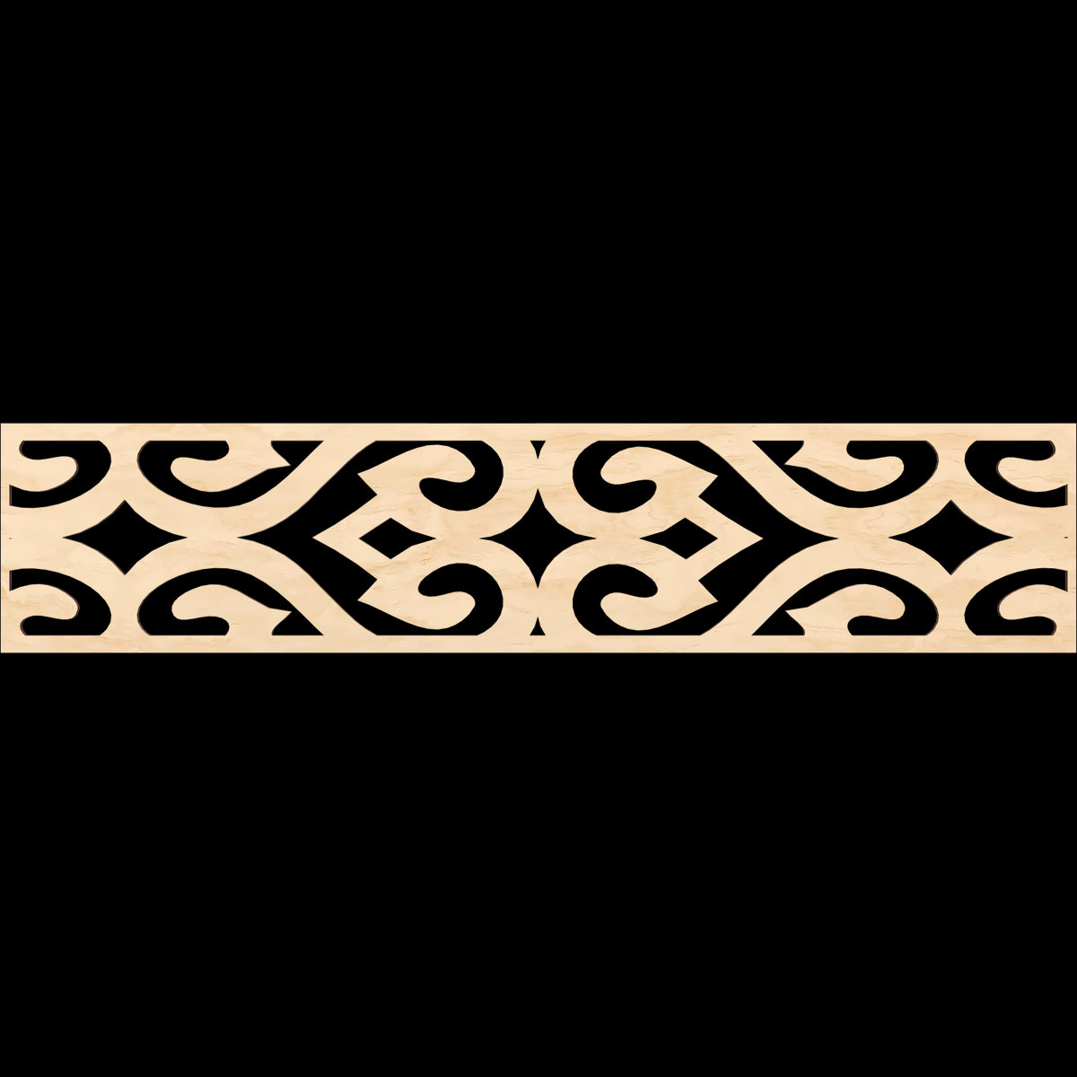 Keene Fretwork Moulding - Decorative Wood Trim for Home & Furniture | Perfect for DIY Projects, Wall Paneling and Cabinet Accents