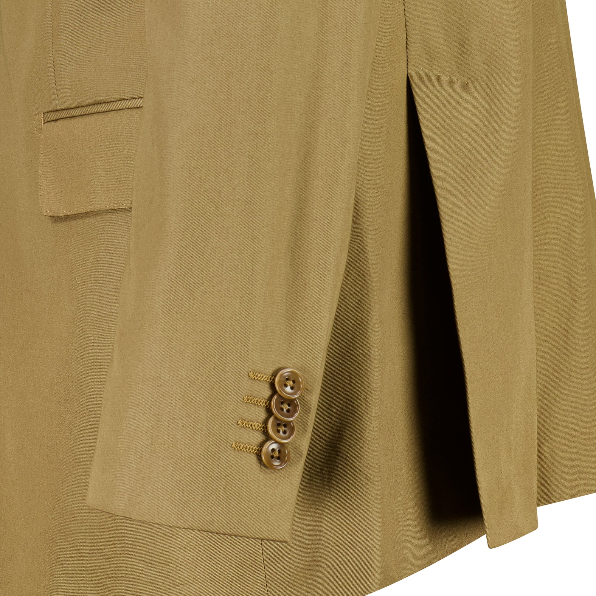 HENRY SARTORIAL Men's Premium Parma Cotton Blazer Jacket in Camel - Classic Slim Fit Business Casual Sport Coat for Office, Wedding & Formal Events