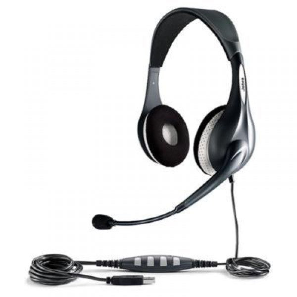 Jabra UC VOICE 150 Duo Wireless Headset with Noise Canceling - USB & Bluetooth for Office, Call Center & Remote Work | Crystal Clear Calls & All-Day Comfort