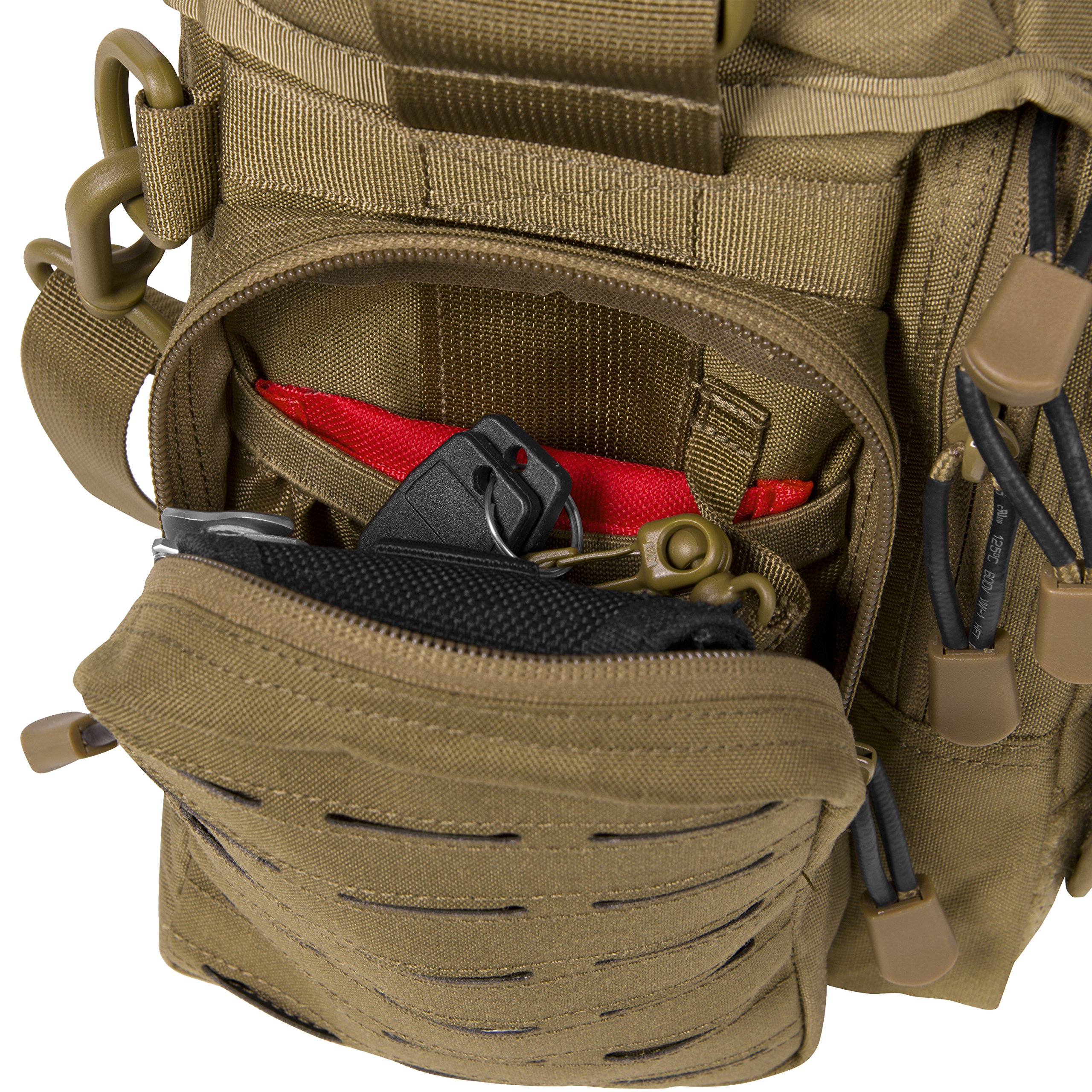 10L Tactical Messenger Bag - Durable Laptop & Tablet Carrier for Work, Travel & Outdoor Adventures