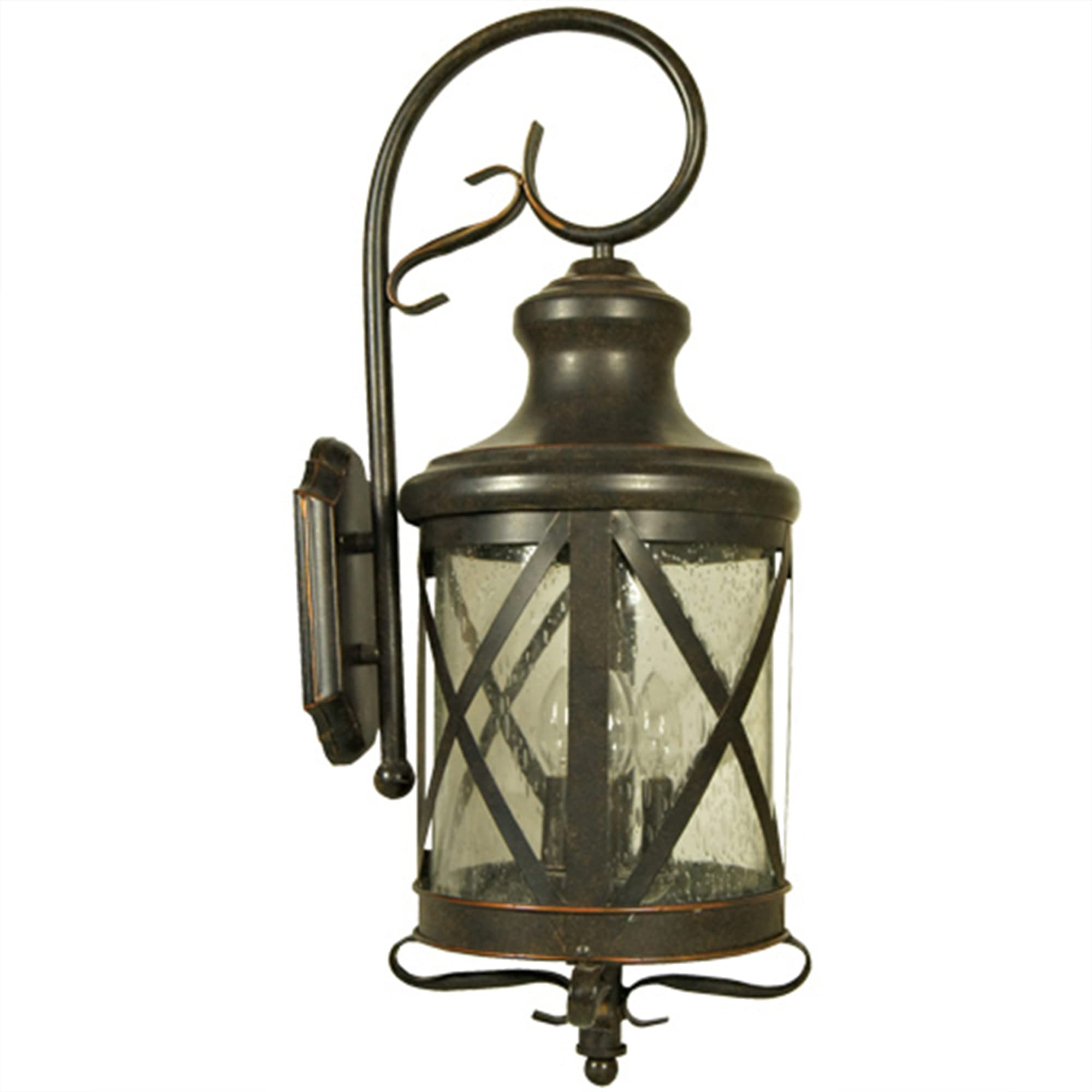 AA Warehousing Tayson 4-Light Outdoor Wall Sconce - Oil Rubbed Bronze Finish Exterior Lighting for Porch, Patio, Garage & Entryway