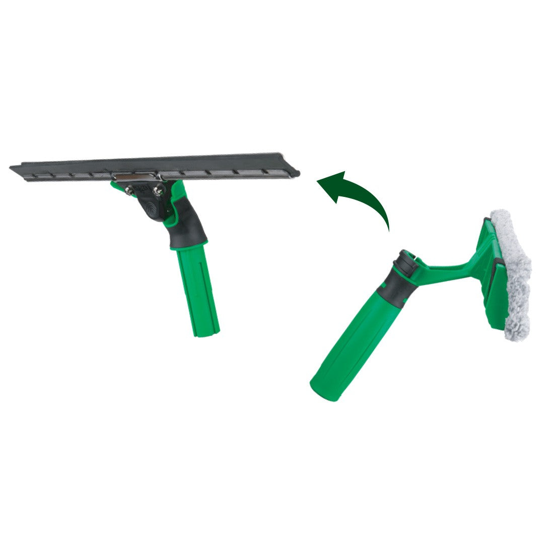 Unger VisaVersa Pro Window Cleaning Kit - Professional Squeegee with 12