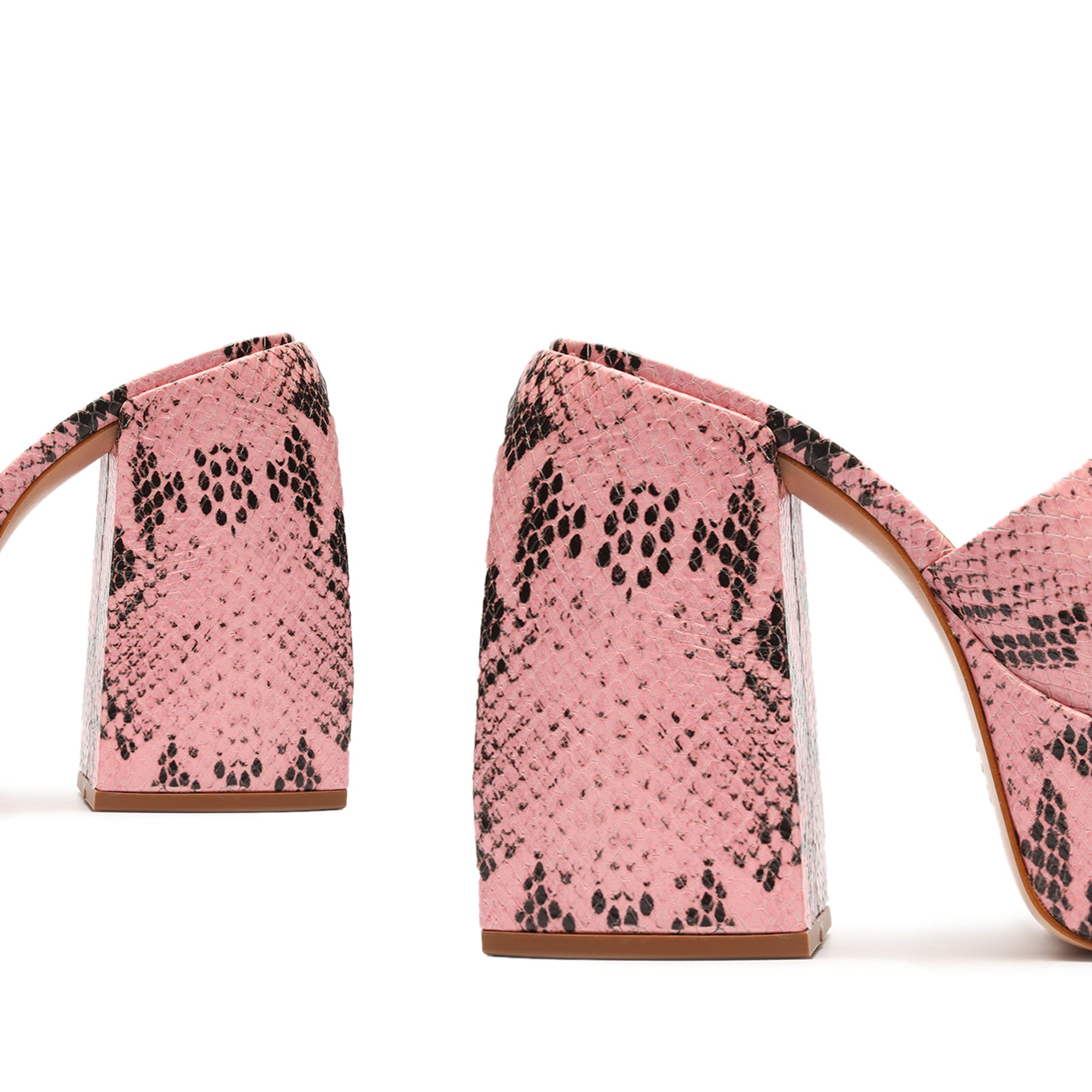 Aretha Snake Embossed Leather Sandals for Women | Fashionable Summer Slide Sandals | Comfortable & Stylish Footwear for Beach, Vacation, and Casual Outings
