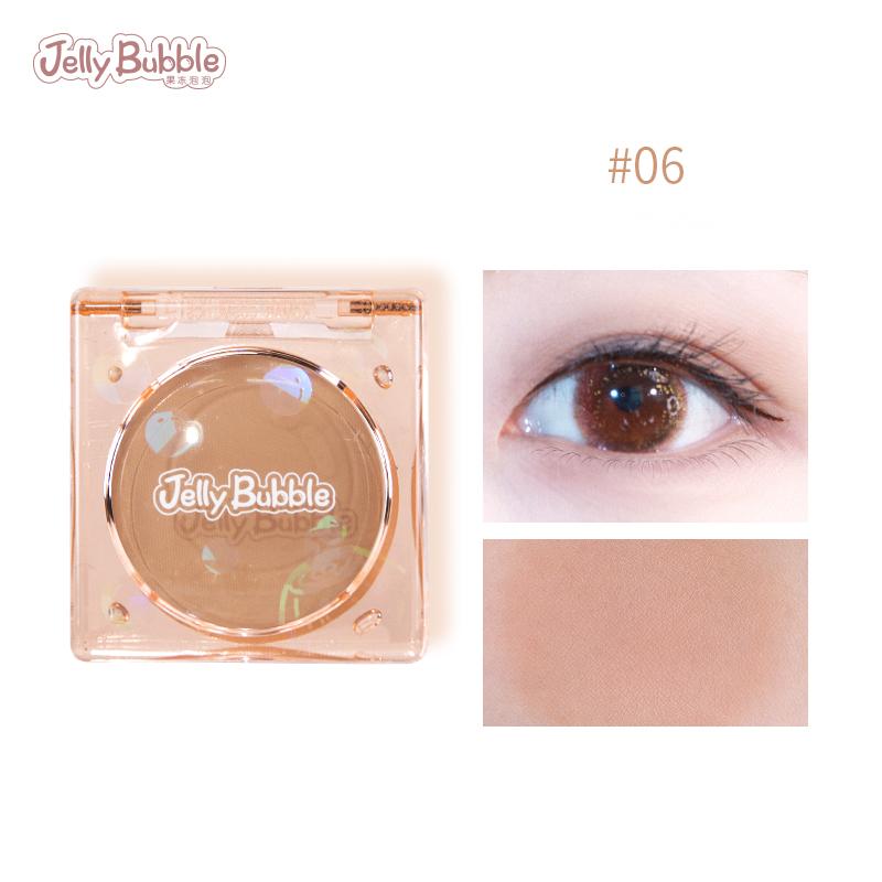 Vibrant Jelly Bubble Monochrome Eyeshadow Palette - Long Lasting, Highly Pigmented Makeup for Everyday & Party Looks | Perfect for Daytime Wear & Nighttime Glam