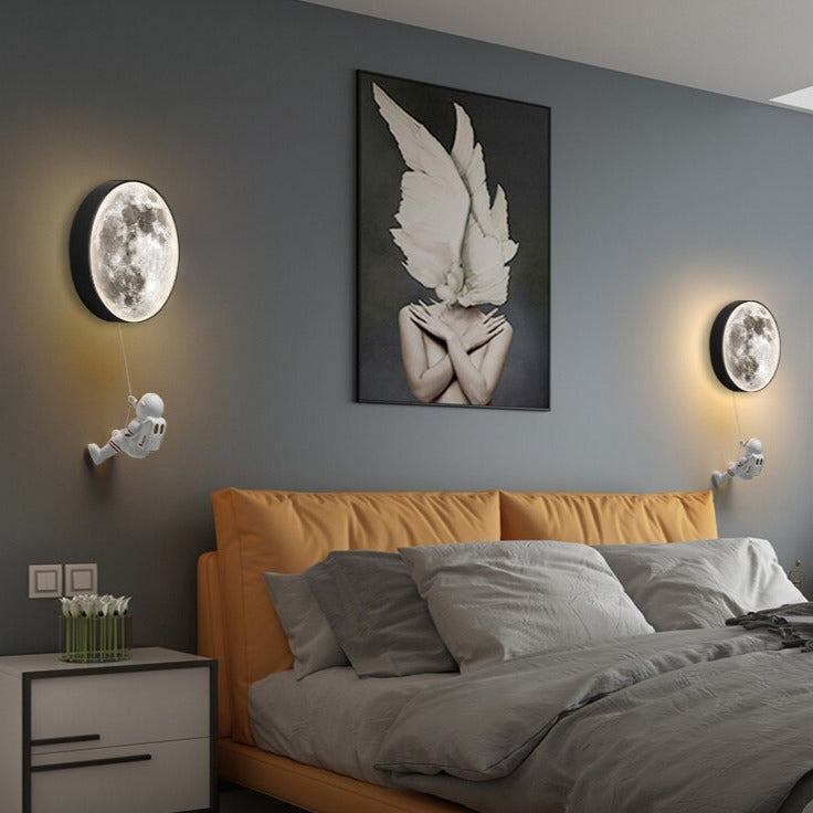 Astronaut Wall Light - LED Space-Themed Night Light for Kids & Adults | Perfect for Bedroom, Nursery & Home Decor | Explore the Cosmos in Style