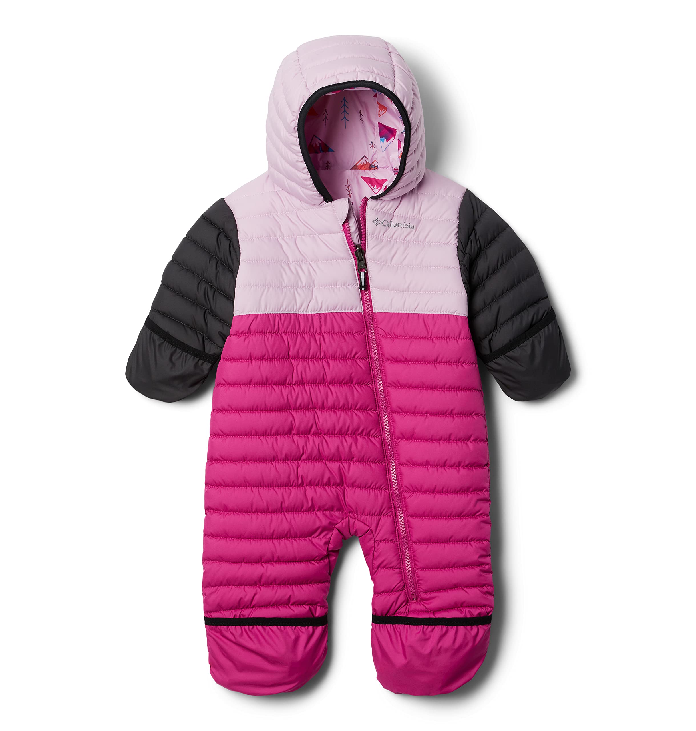 Columbia Baby Powder Lite Reversible Bunting - Waterproof Winter Jacket for Infants & Toddlers - Perfect for Snow Play, Outdoor Adventures & Cold Weather Protection