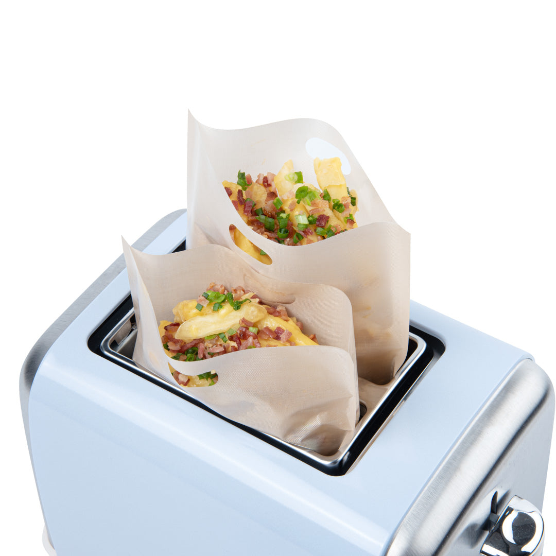 Non-Stick Heat Resistant Toaster Bags - 6.5